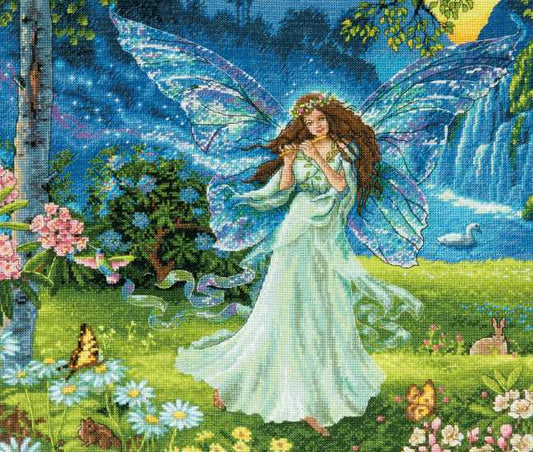 Spring Fairy Cross Stitch Kit by Dimensions
