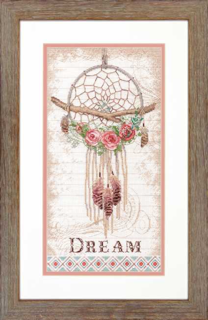 Floral Dreamcatcher Cross Stitch Kit by Dimensions