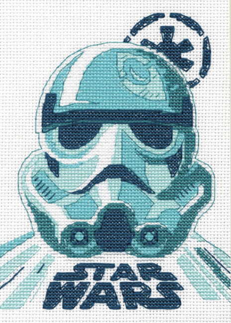 Storm Trooper Star Wars Cross Stitch Kit by Dimensions