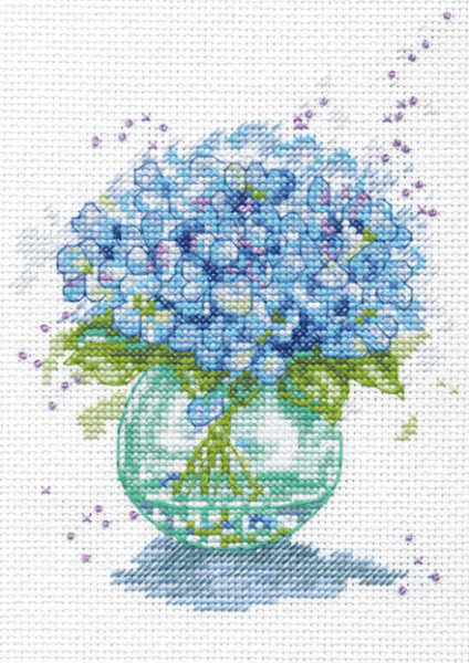 Fresh Flowers Cross Stitch Kit by Dimensions
