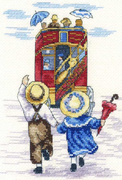 Wait for Us All Our Yesterdays Cross Stitch Kit by Faye Whittaker