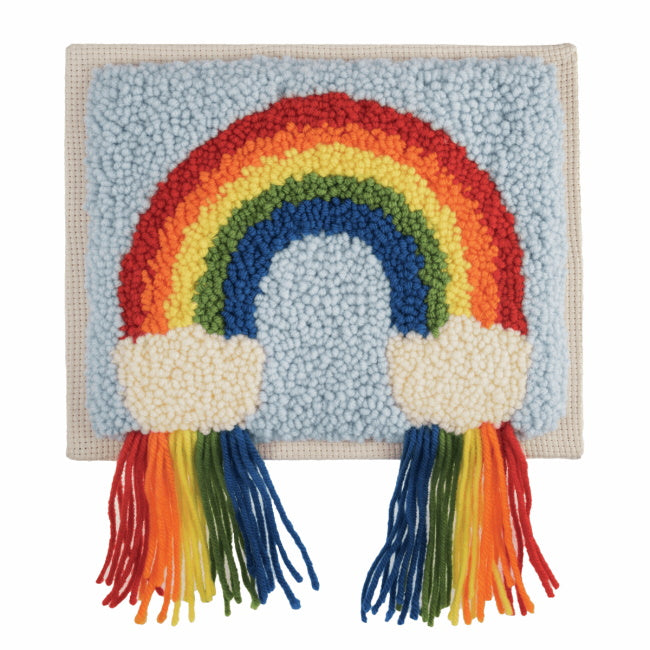 Rainbow Punch Needle Kit by Trimits