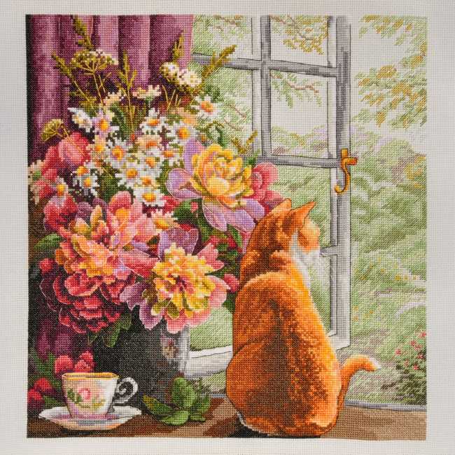 Summer Afternoon Cross Stitch Kit by Merejka