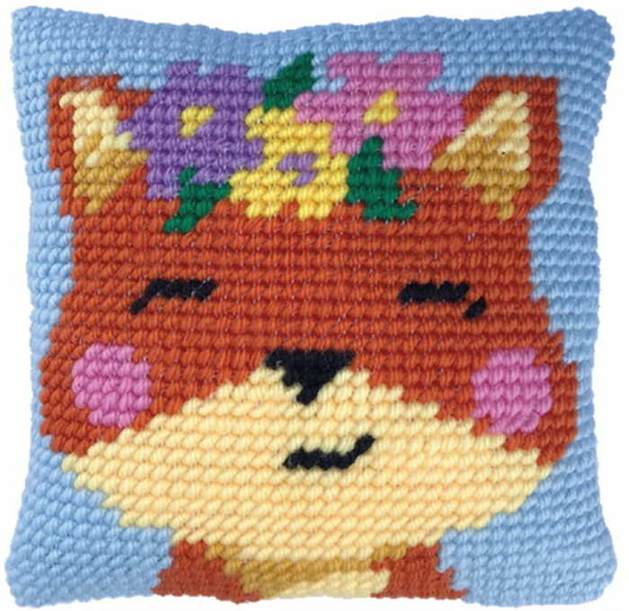 Spring Time Fox Tapestry Kit By Needleart World