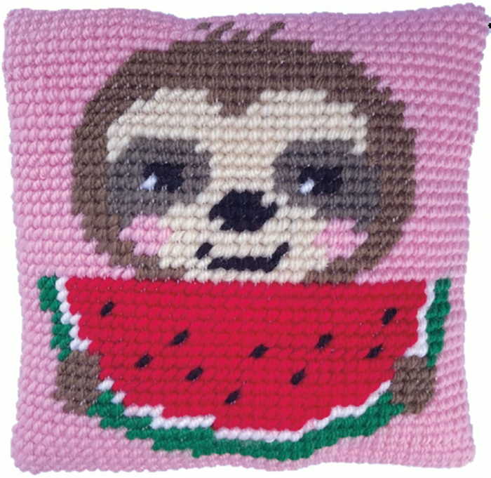 Sloth Munch Tapestry Kit By Needleart World