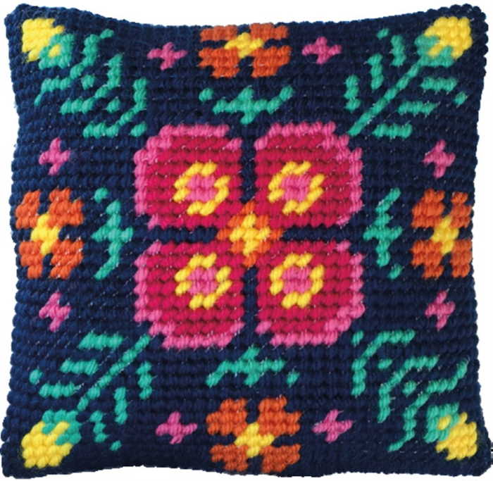 Fern Mandala Tapestry Kit By Needleart World – The Happy Cross Stitcher