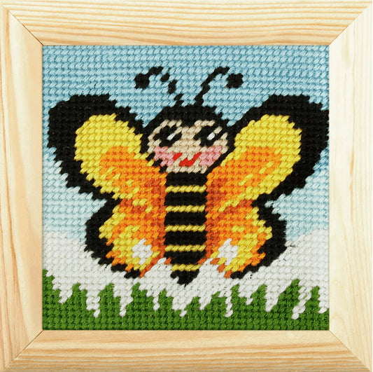 Butterfly Beginners Tapestry Kit by Orchidea