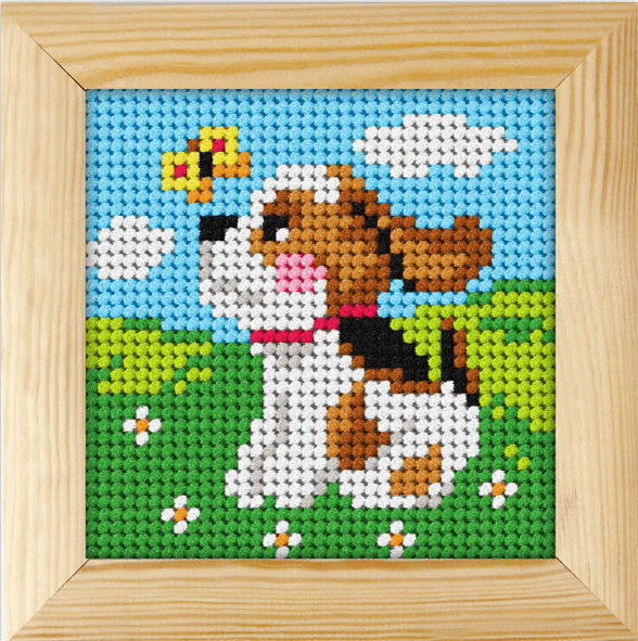 Puppy Beginners Tapestry Kit by Orchidea