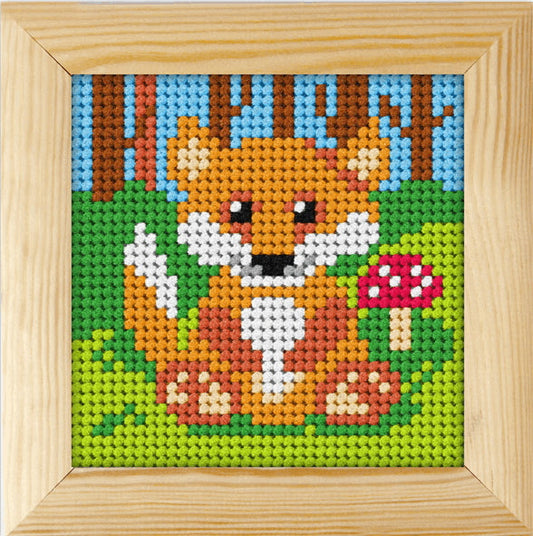 Fox Beginners Tapestry Kit by Orchidea