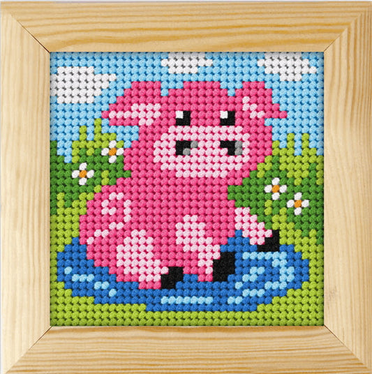 Pig Beginners Tapestry Kit by Orchidea