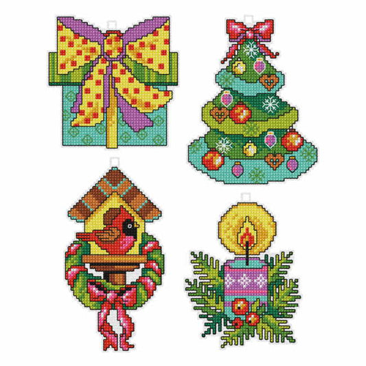 Christmas Motifs Cross Stitch Kit by Orchidea