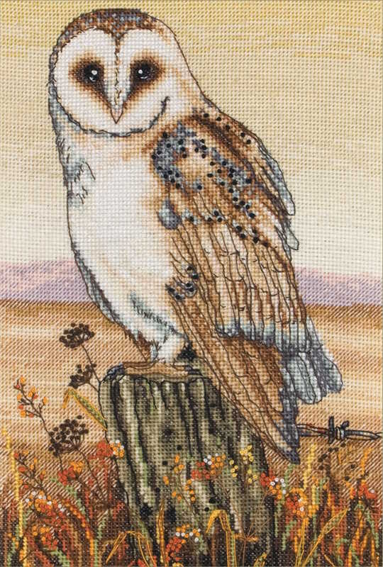 Owl Horizon Cross Stitch Kit By Anchor