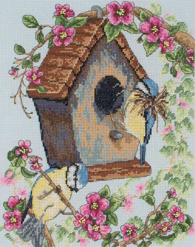 The Bird House Cross Stitch Kit By Anchor