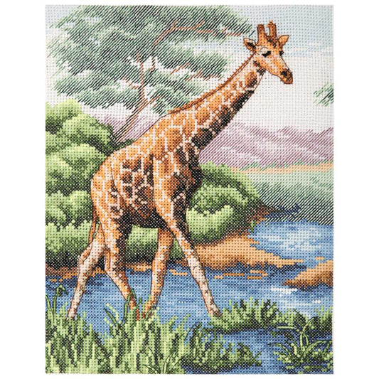 Giraffe Cross Stitch Kit By Anchor