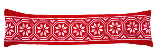 Christmas Motif Cross Stitch Draught Excluder Cushion Kit By Vervaco