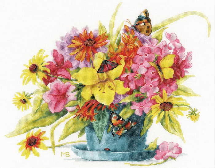 Colour Perfection Cross Stitch Kit By Lanarte