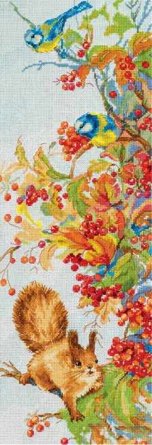 Autumn Days Cross Stitch Kit by PANNA