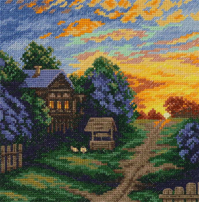 The Colours of Spring Cross Stitch Kit by PANNA