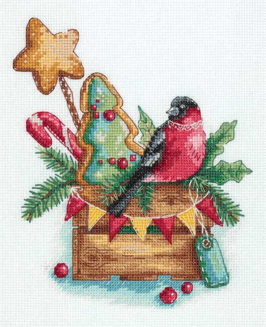 Holiday Treats Cross Stitch Kit by PANNA
