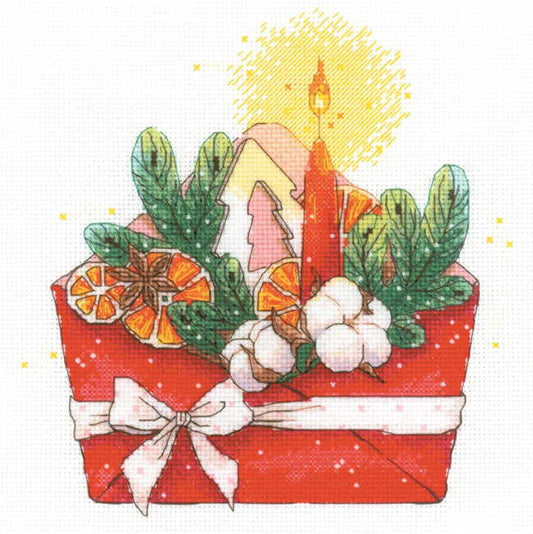 Christmas Letter Cross Stitch Kit By RIOLIS