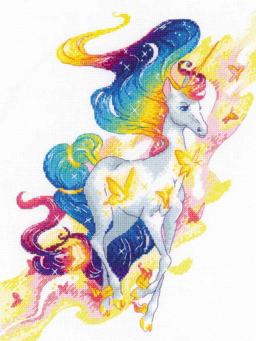 Fairy Unicorn Cross Stitch Kit By RIOLIS
