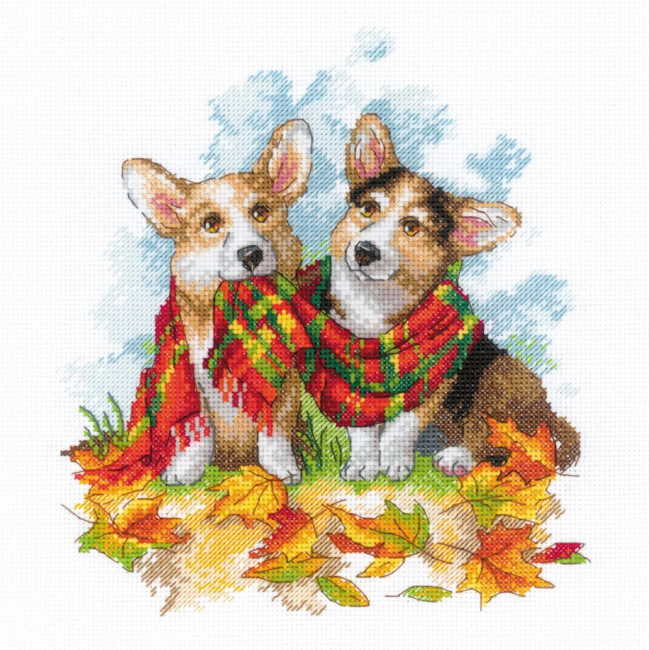 Ready for Autumn Cross Stitch Kit By RIOLIS