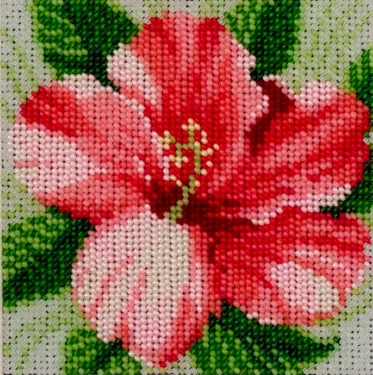 Hibiscus Bead Embroidery Kit by VDV