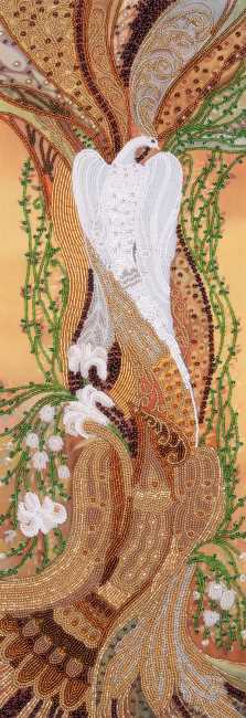 Magical Birds Bead Embroidery Kit by VDV