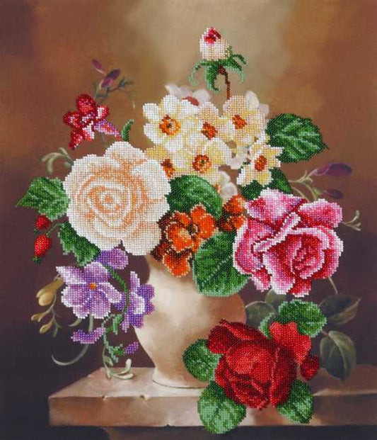 Sweet Aroma Bead Embroidery Kit by VDV