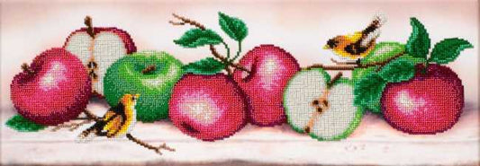 Apple Boom Bead Embroidery Kit by VDV