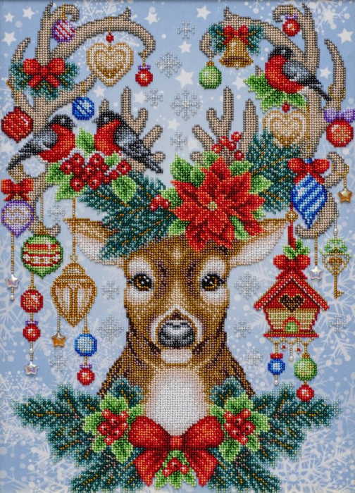 Festive Comforts Bead Embroidery Kit by VDV