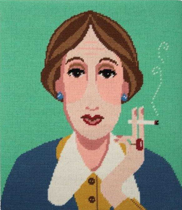 Virginia Woolf Tapestry Kit by Appletons