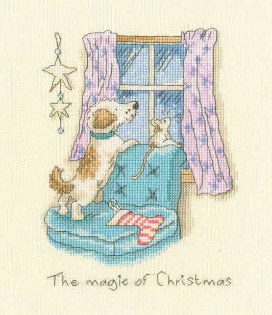 The Magic of Christmas Cross Stitch Kit By Bothy Threads