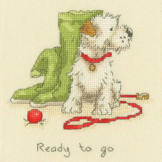 Ready to Go Cross Stitch Kit By Bothy Threads