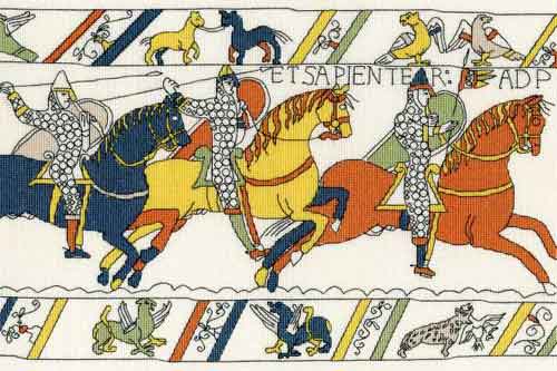 Bayeux Tapestry The Cavalry Cross Stitch Kit By Bothy Threads