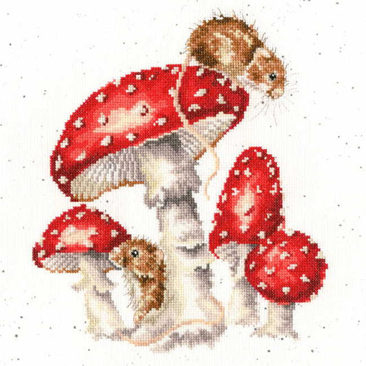 The Fairy Ring Cross Stitch Kit By Bothy Threads