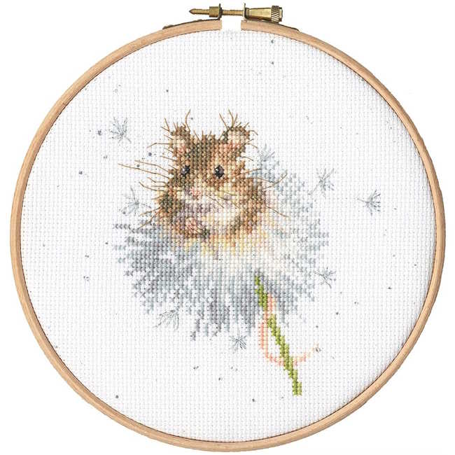 Dandelion Clock Cross Stitch Kit By Bothy Threads