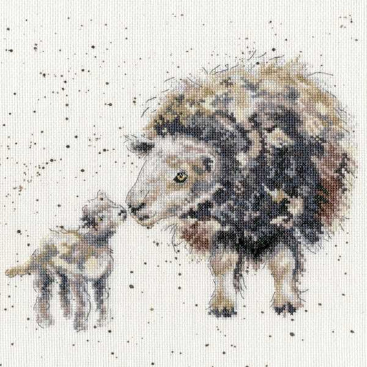 Ewe and Me Cross Stitch Kit By Bothy Threads