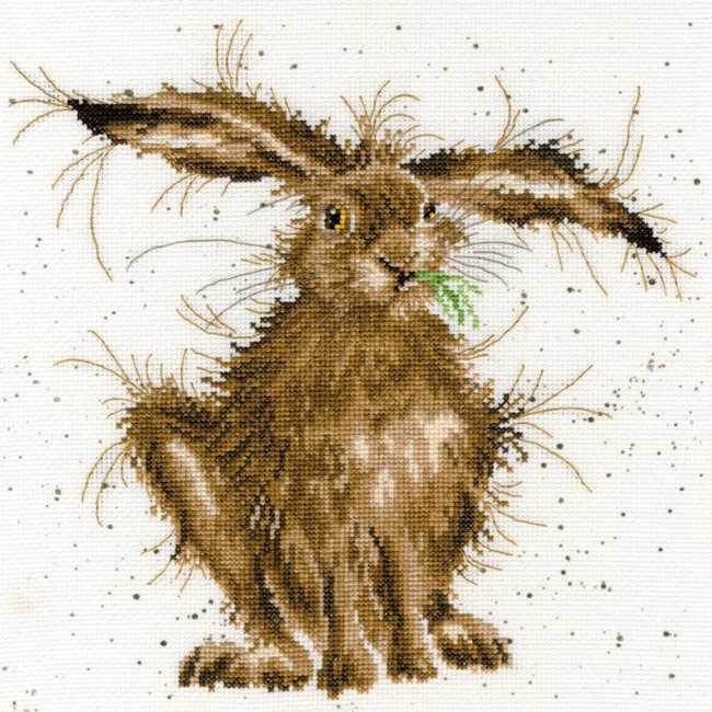 Hare Brained Cross Stitch Kit By Bothy Threads