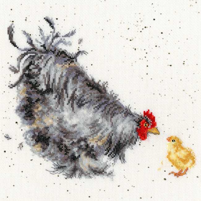 Mother Hen Cross Stitch Kit By Bothy Threads