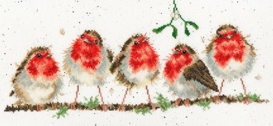 Rockin' Robins Cross Stitch Kit By Bothy Threads