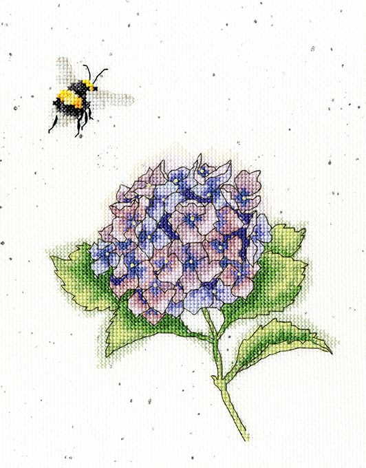 The Busy Bee Cross Stitch Kit By Bothy Threads