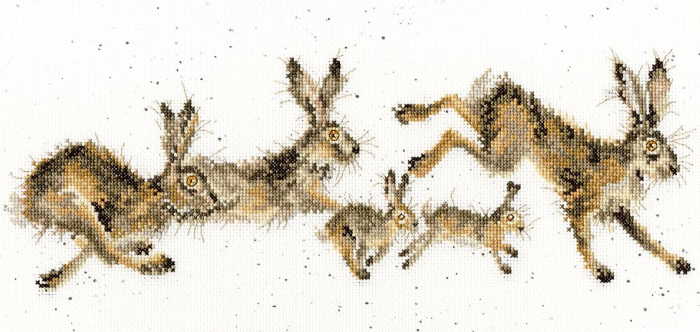Spring in Your Step Cross Stitch Kit By Bothy Threads