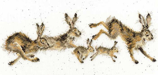 Spring in Your Step Cross Stitch Kit By Bothy Threads