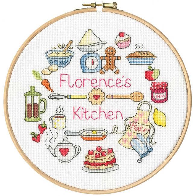 My Kitchen Cross Stitch Kit By Bothy Threads