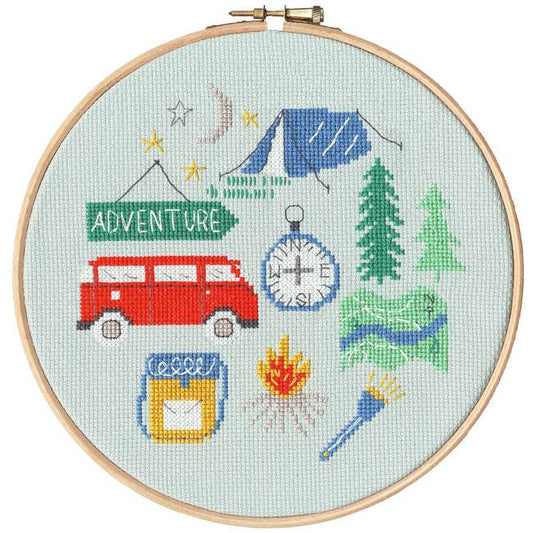 Adventure Cross Stitch Kit By Bothy Threads