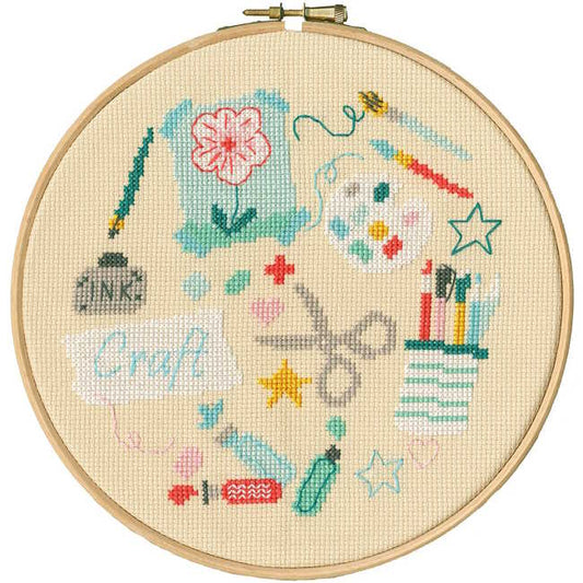 Craft Cross Stitch Kit By Bothy Threads