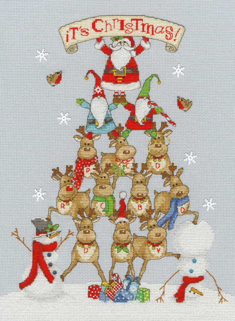 It's Christmas! Cross Stitch Kit By Bothy Threads