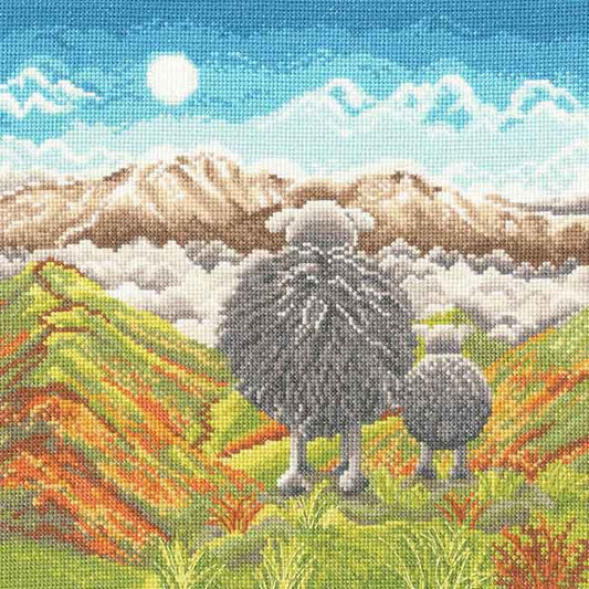 On Top of the World Lucy Pittaway Cross Stitch Kit By Bothy Threads