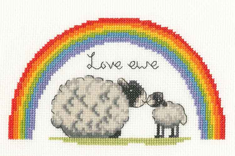 A Mother's Love Lucy Pittaway Cross Stitch Kit By Bothy Threads